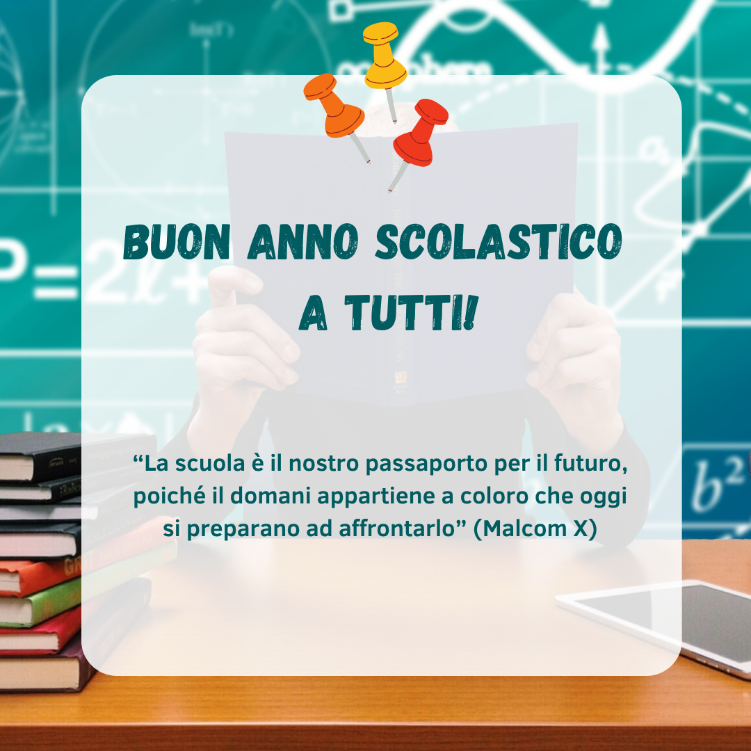 Auguri di buon anno scolastico a tutti!